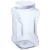 Alpha Packaging 1 Gallon Plastic Grip Jar with Cap, PET, Clear, 30 Pack (Case) view 1