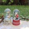 Blossom Bucket 208-12891 Jesus is The Reason Snow Globe with Holy Family, Small, Light Colored view 3