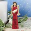 Blossom Bucket Nativity Angel Holding Baby Jesus Figurine, Glory to The Newborn King Collectible, Decorative Religious Gift, 4 1/4 Inch view 3