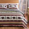 Barefoot Bungalow Yosemite Campfire Quilt and Pillow Sham Set, 3-Piece King/Cal King view 1