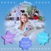SNOWONDER Instant Snow Fake Artificial Snow, Also Great for Making Cloud Slime - Mix Makes 2 Gallons of Fake Snow view 3