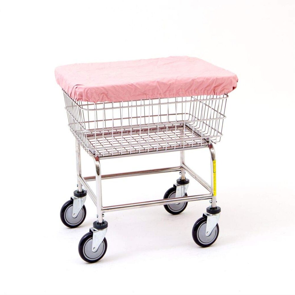 CoolKitchen 131 Nylon Basket Cover Cap for E44; D & G Baskets44; Mauve - 50 x 21 x 68 in.