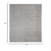 Nourison Home Nourison Essentials Silver Grey 3' x 5' Area Rug - Easy Clean, Non Shedding, Bed Room, Living Room, Dining Room, Kitchen (3' x 5') view 2