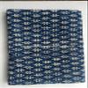 Blue Indigo Print Cotton Handmade Handblock Quilted Blanket Indian Cottodspread Kantha Indigo Print Beork Bohemian Bed Decor Block Throw Blanket Twin/King/Queen (California King 108X108 inches) view 4