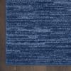 Nourison Home Nourison Essentials Navy Blue 3' x 5' Area Rug - Easy Clean, Non Shedding, Bed Room, Living Room, Dining Room, Kitchen (3' x 5') view 4