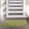 Nourison Home Nourison Essentials Green 2' x 4' Area Rug - Easy Clean, Non Shedding, Bed Room, Living Room, Dining Room, Kitchen (2' x 4') view 1