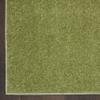 Nourison Home Nourison Essentials Green 2' x 4' Area Rug - Easy Clean, Non Shedding, Bed Room, Living Room, Dining Room, Kitchen (2' x 4') view 4