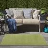 Nourison Home Nourison Essentials Green 3' x 5' Area Rug - Easy Clean, Non Shedding, Bed Room, Living Room, Dining Room, Kitchen (3' x 5') view 2