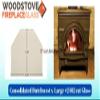 Consolidated Dutchwest X-Large #2462 Cat Glass - Wood Stove Glass Replacement, Ceramic, 15 1/8" x 11 1/4", Beige, Wood Fuel view 3