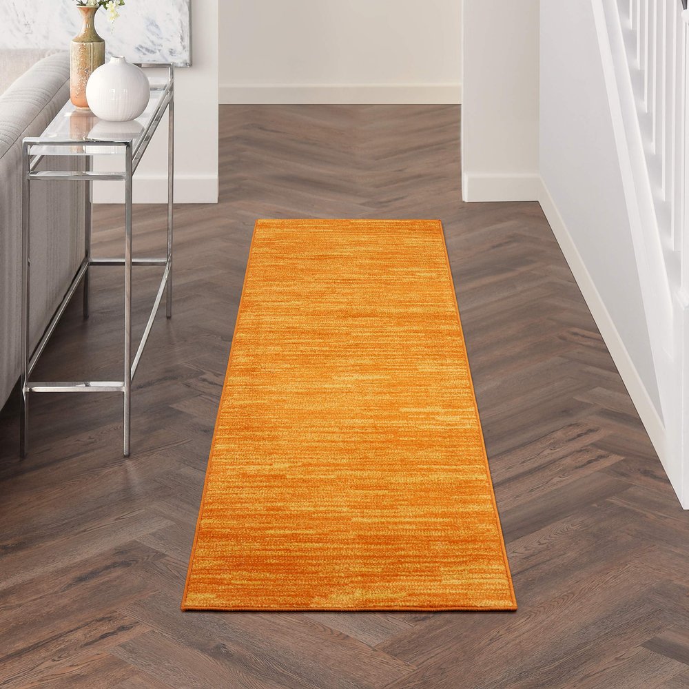 Nourison Home Nourison Essentials Sunburst 2'2" x 7'6" Area Rug - Easy Clean, Non Shedding, Bed Room, Living Room, Dining Room, Kitchen (8' Runner)
