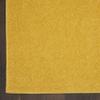 Nourison Home Nourison Essentials Yellow 2' x 6' Area Rug - Easy Clean, Non Shedding, Bed Room, Living Room, Dining Room, Kitchen (6' Runner) view 4