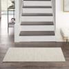 Nourison Home Nourison Essentials Ivory Beige 2' x 4' Area Rug - Easy Clean, Non Shedding, Bed Room, Living Room, Dining Room, Kitchen (2' x 4') view 1