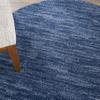 Nourison Home Nourison Essentials Navy Blue 4' x Round Area Rug - Easy Clean, Non Shedding, Bed Room, Living Room, Dining Room, Kitchen (4' x Round) view 3