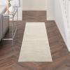 Nourison Home Nourison Essentials Ivory Beige 2'2" x 7'6" Area Rug - Easy Clean, Non Shedding, Bed Room, Living Room, Dining Room, Kitchen (8' Runner) view 1
