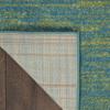 Nourison Home Nourison Essentials Blue Green 2'2" x 7'6" Area Rug - Easy Clean, Non Shedding, Bed Room, Living Room, Dining Room, Kitchen (8' Runner) view 4
