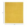 Nourison Home Nourison Essentials Yellow 5' x 7' Area Rug - Easy Clean, Non Shedding, Bed Room, Living Room, Dining Room, Kitchen (5' x 7') view 2