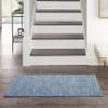 Nourison Home Nourison Essentials Blue Grey 2' x 4' Area Rug - Easy Clean, Non Shedding, Bed Room, Living Room, Dining Room, Kitchen (2' x 4') view 1