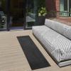 Nourison Home Nourison Essentials Black 2' x 6' Area Rug - Easy Clean, Non Shedding, Bed Room, Living Room, Dining Room, Kitchen (6' Runner) view 2