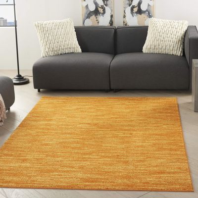 Nourison Home Nourison Essentials Sunburst 5' x 7' Area Rug - Easy Clean, Non Shedding, Bed Room, Living Room, Dining Room, Kitchen (5' x 7')