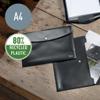 L:DocumentWallet Recycle A4 PP Black view 2