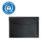 L:DocumentWallet Recycle A4 PP Black view 3