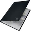 Leitz A4 Display Book, Includes 40 Fixed Plastic Pockets, 80 Sheet Capacity, 100% Recyclable, Eco Friendly, Recycle Range, 46770095, Black view 1