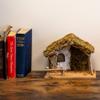 Village Nativity Stable Creche, 5 inch Heirloom Collection 12.5" x 7" x 8", Made in Italy view 4