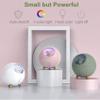 Upgraded Ultrasonic Ultra-Quiet USB Cute Cool Mist Mini Humidifier, for Kids Baby Nursery Bedroom, 7-Color Lights 2 Mist Mode Auto Shutoff Whisper Silent Small Cute Humidifier (220ml, White) view 3