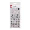 Rayher 50222000 Clear Stamps Advent Calendar Nordic 97 x 205 mm 34 Designs 1 Sheet, Normal, White view 4