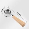 Fawei 51mm Bottomless Porta filter Professional Coffee Espresso Machine Handle Coffee Tools Coffee Accessories with Beech Handle view 2