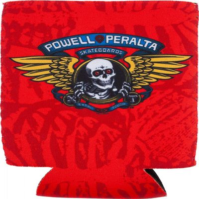 Powell Peralta Skateboards Winged Ripper Can Insulator Red