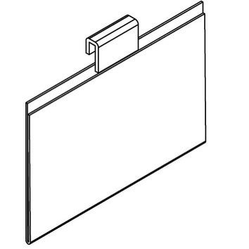 Nine2Five 11 x 8.5 in. Horizontal Gridwall Sign Holder
