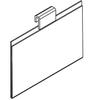 Nine2Five 11 x 8.5 in. Horizontal Gridwall Sign Holder view 1