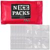 Nice Packs Dry Ice for Coolers Lunch Box Ice Packs Dry Ice for Shipping Frozen Food Ice Packs for Kids Lunch Bags Reusable Ice Packs Long Lasting - Flexible view 1