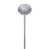 48" Shower Rod Ceiling Support - Polished Chrome view 2