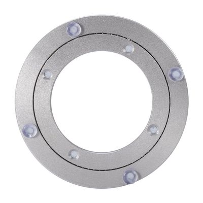 6 Inch Lazy Susan Heavy Duty Aluminium Rotating Turntable Bearing Round Swivel Plate Hardware for Kitchen Dining-Table