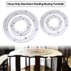 6 Inch Lazy Susan Heavy Duty Aluminium Rotating Turntable Bearing Round Swivel Plate Hardware for Kitchen Dining-Table view 3