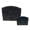 Schooner Bay Co. Set of 2 Black Pirate Flag Antique Vintage Style Nesting Trunks, 9-1/2" and 7" view 3