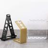 Umbrella Racks AYY Simple Metal Umbrella Stand, Small Black and White Gold Umbrella Holder for Household Commercial Use, with Hook and Drip Tray, Accommodating 5-15 Umbrellas view 3