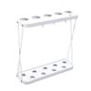 Umbrella Racks AYY Simple Metal Umbrella Stand, Small Black and White Gold Umbrella Holder for Household Commercial Use, with Hook and Drip Tray, Accommodating 5-15 Umbrellas view 1