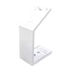 Umbrella Racks AYY Iron Umbrella Stand, Small Umbrella Holder for Home Hotel Offices, Removable Drip Tray, White/Gold/Black, 3 Holes 2 Hooks 25x14.5x41.5cm (Color : White) view 1
