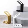 Umbrella Racks AYY Iron Umbrella Stand, Small Umbrella Holder for Home Hotel Offices, Removable Drip Tray, White/Gold/Black, 3 Holes 2 Hooks 25x14.5x41.5cm (Color : White) view 3