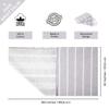 4 Pack Turkish Hand Towels for Bathroom -18 x 40 inch 100% Cotton Decorative Hand Towels - Lightweight Quick Dry Hand Towel for Kitchen - Decorative Set of 4 for Face Spa Gym - (Silver Gray) view 2