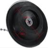 Bath Tub Stopper with Chain, Stainless Steel Panel Thickened Kitchen Sink Solid Metal Plug Waste Drain Cover view 3