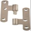 Jdel Pack of 4 Nickel-Plated Round Edge Bolts Without Finial 100 mm, Right, 100 mm view 3