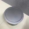 Built-in Countertop Trash and Waste Chute Lid - Round Stainless Steel Balance Flap Cover Flush Trash Grommet Swing Trash Can Lid240mm view 3