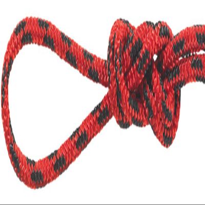 Montauk Rope 1/8" Polyester Accessory Cord (Red and Black, 500)