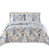 Royal Hotel Bedding Layan Oversized Coverlet Set, Luxury Printed Design Quilt, Bedspread - Filled Quilts - Fits Pillow top Mattresses - 2PC Set - Twin/Twin-Extra-Long Size view 2