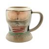 0.55L German Beer Stein  Pair of German Dirndl Oktoberfest Beer mug - Hand-Painted German Beer Stein Mug - Ceramic Tankard Collectible By Oktoberfest Haus view 1