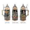 0.75 Liter | OktoberfestHaus Beer Stein German Neuschwanstein Schloss (Castle) Ceramic Mug With Metal Lid Beer Mugs, Beer Steins for Men and Beer Lover Gift Idea, Beer Mug Gift view 4